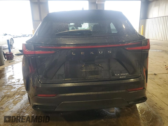2022 Lexus NX 350h Premium with VIN 2T2GKCEZ8NC006932, listed as a Copart auction lot 57893595 with 47,342 mi miles and Salvage title. Bid and sale history available at DreamBid. Image 6.