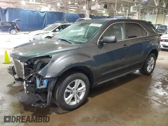 2017 Chevrolet Equinox LS with VIN 2GNALBEK3H1562189, listed as a Copart auction lot 49695405 with 44,731 mi miles and Clean Title. Bid and sale history available at carsss.com. Image 1.