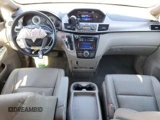 2017 Honda Odyssey EX-L with VIN 5FNRL5H66HB006354, listed as a Copart auction lot 49682455 with 250,935 mi miles and Salvage Title. Bid and sale history available at DreamBid. Image 8.