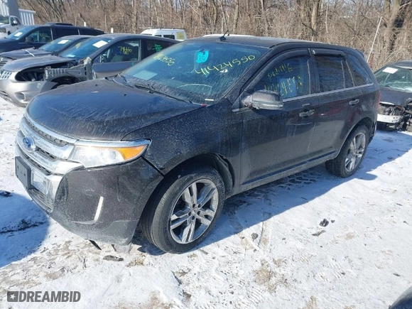 2013 Ford Edge Limited with VIN 2FMDK3KC2DBC49081, listed as a IAAI auction lot 41424550 with 121,258 mi miles. Bid and sale history available at carsss.com. Image 2.