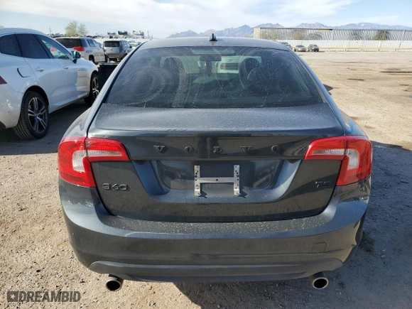 2013 Volvo S60 T5 Premier with VIN YV1612FS4D1222286, listed as a Copart auction lot 50990215 with 108,252 mi miles and Salvage Title. Bid and sale history available at carsss.com. Image 6.