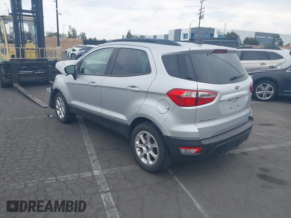 2021 Ford EcoSport SE with VIN MAJ3S2GE3MC431771, listed as a IAAI auction lot 41989483 with 33,778 mi miles and . Bid and sale history available at DreamBid. Image 3.