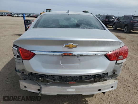 2015 Chevrolet Impala LTZ with VIN 2G1155SL2F9191714, listed as a Copart auction lot 55826155 with 127,844 mi miles and Salvage Title. Bid and sale history available at DreamBid. Image 6.