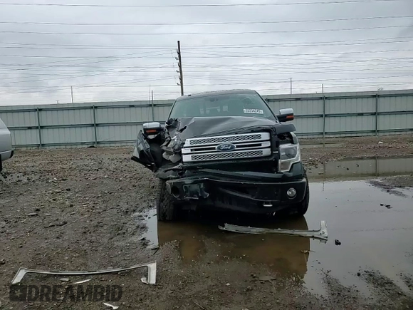 2013 Ford F-150 XL with VIN 1FTFW1ET7DFD31727, listed as a Copart auction lot 55254245 with 103,050 mi miles and Salvage title. Bid and sale history available at DreamBid. Image 13.
