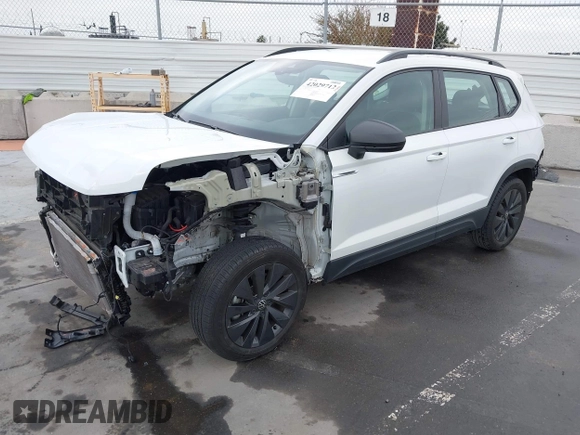 2023 Volkswagen Taos S с VIN 3VVDX7B24PM349742, выставлен на аукционе IAAI как лот 42029712 с пробегом 23 472 миль миль и . История ставок и продаж доступна на DreamBid. Изображение 18.