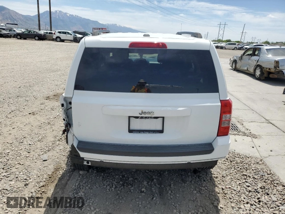 2016 Jeep Patriot Sport with VIN 1C4NJPBAXGD648790, listed as a Copart auction lot 59492765 with 96,346 mi miles and Salvage title. Bid and sale history available at DreamBid. Image 6.