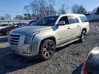2017 Cadillac Escalade ESV Luxury with VIN 1GYS3HKJ2HR146986, listed as a Copart auction lot 88866515 with 0 mi miles and Clean Title. Bid and sale history available at carsss.com. Image 1.