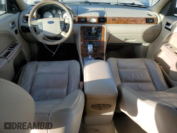 2006 Ford Five Hundred Limited with VIN 1FAHP28196G151920, listed as a Copart auction lot 87589345 with 180,635 mi miles and Salvage Title. Bid and sale history available at carsss.com. Image 8.