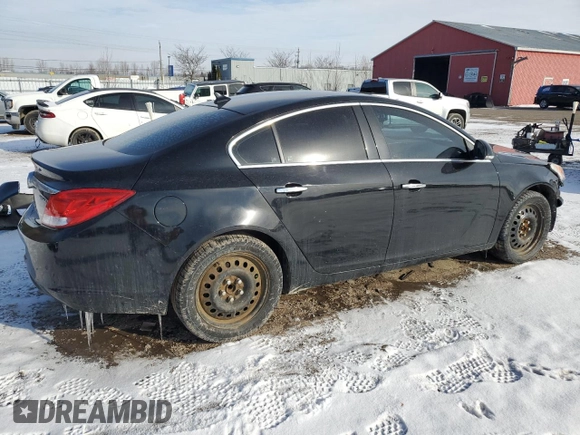 2013 Buick Regal with VIN 2G4GR5ER0D9121580, listed as a Copart auction lot 46574995 with 159,907 mi miles and Salvage Title. Bid and sale history available at carsss.com. Image 3.