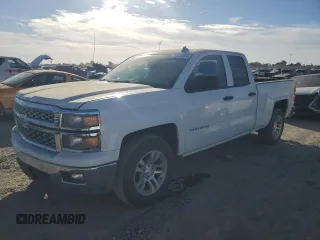 2014 Chevrolet Silverado 1500 LT with VIN 1GCRCREC6EZ225158, listed as a Copart auction lot 75330674 with 204,541 mi miles and Salvage Title. Bid and sale history available at DreamBid. Image 1.