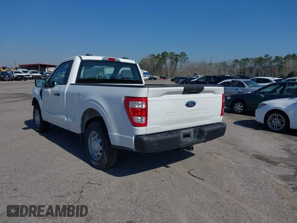 2021 Ford F-150 XL с VIN 1FTMF1CB3MKF00909, выставлен на аукционе IAAI как лот 41648893 с пробегом 63 970 миль миль и . История ставок и продаж доступна на DreamBid. Изображение 3.
