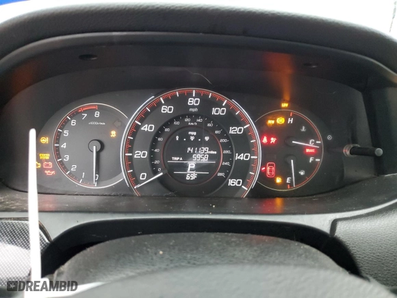 2014 Honda Accord Coupe EX-L with VIN 1HGCT1B84EA011616, listed as a Copart auction lot 43055315 with 141,139 mi miles and Salvage Title. Bid and sale history available at carsss.com. Image 9.