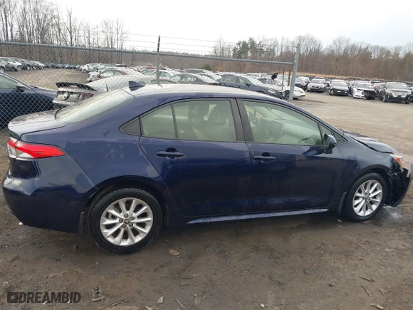 2021 Toyota Corolla LE with VIN JTDVPMAE2MJ155121, listed as a IAAI auction lot 41683464 with 205,384 mi miles. Bid and sale history available at carsss.com. Image 14.