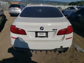 2015 BMW M5 with VIN WBSFV9C51FD594308, listed as a Copart auction lot 43259104 with 73,158 mi miles. Bid and sale history available at carsss.com. Image 6.