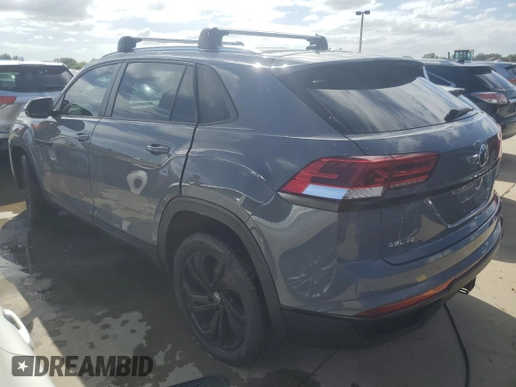 2023 Volkswagen Atlas SEL with VIN 1V2BE2CA2PC218474, listed as a Copart auction lot 74577874 with Not provided miles and Non repairable. Bid and sale history available at DreamBid. Image 2.