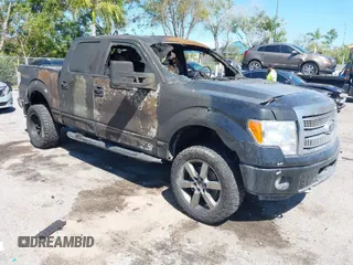 2012 Ford F-150 XL with VIN 1FTFW1ET0CFA26603, listed as a IAAI auction lot 41738668 with 1 mi miles. Bid and sale history available at carsss.com. Image 1.