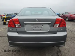 2004 Honda Civic LX z VIN 2HGES16524H630629, wystawiony jako Copart lot #55741345 z przebiegiem 128 216 mil mil oraz Czysty tytuł • Clean title. Historia ofert i sprzedaży dostępna na DreamBid. Obrazek 6.