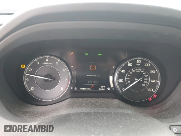 2020 Acura RDX Advance with VIN 5J8TC2H73LL021463, listed as a Copart auction lot 48259085 with 96,159 mi miles and Salvage title. Bid and sale history available at DreamBid. Image 9.