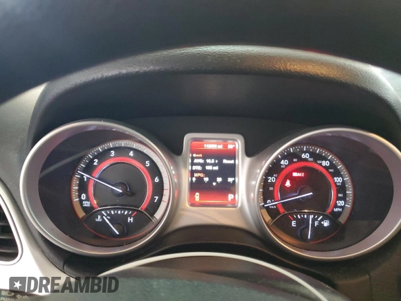 2016 Dodge Journey SE with VIN 3C4PDCAB4GT164773, listed as a Copart auction lot 49711145 with 112,098 mi miles and Salvage Title. Bid and sale history available at carsss.com. Image 9.