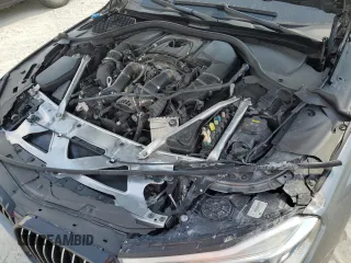 2019 BMW 7 Series 750i with VIN WBA7F0C53KGM24364, listed as a Copart auction lot 53947725 with 71,022 mi miles and Salvage Title. Bid and sale history available at carsss.com. Image 11.