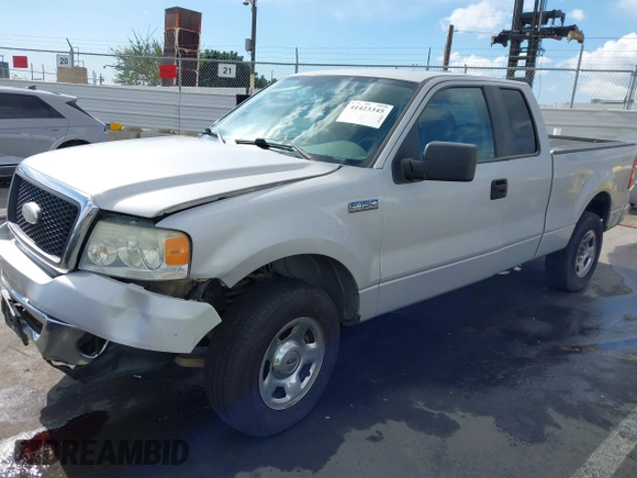 2007 Ford F-150 STX with VIN 1FTRX14W87KC40659, listed as a IAAI auction lot 41423345 with 145,811 mi miles. Bid and sale history available at carsss.com. Image 18.