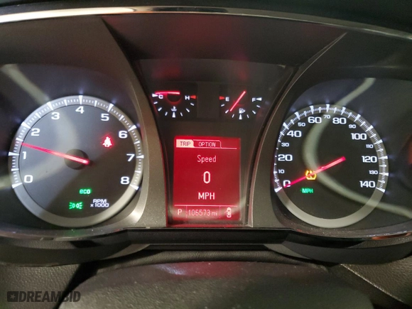 2015 GMC Terrain SLE with VIN 2GKFLVEKXF6429868, listed as a Copart auction lot 45957335 with 106,573 mi miles and Clean Title. Bid and sale history available at carsss.com. Image 9.