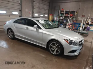 2016 Mercedes-Benz CLS with VIN WDDLJ6HB5GA160338, listed as a IAAI auction lot 41886163 with 105,209 mi miles. Bid and sale history available at carsss.com. Image 1.