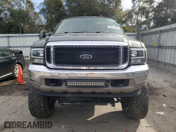 2003 Ford Super Duty F-250 XL with VIN 1FTNW21PX3ED15505, listed as a Copart auction lot 42874635 with 227,189 mi miles and Salvage Title. Bid and sale history available at carsss.com. Image 5.