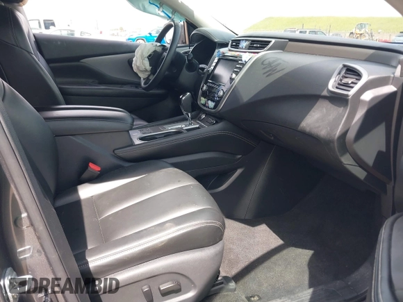 2023 Nissan Murano SV with VIN 5N1AZ2BJ0PC105430, listed as a IAAI auction lot 42020165 with 73,705 mi miles. Bid and sale history available at carsss.com. Image 5.