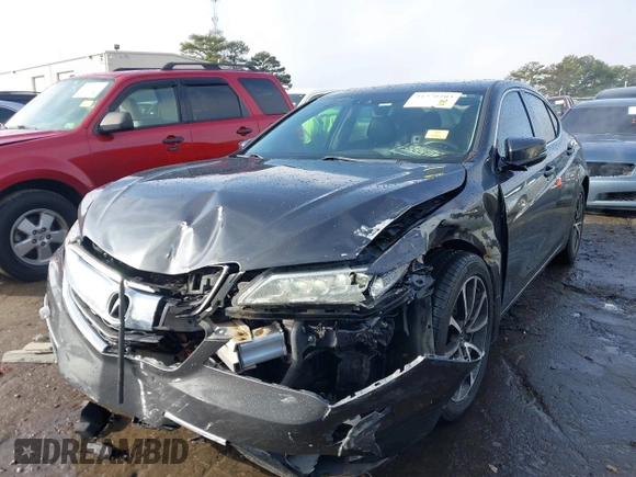 2015 Acura TLX Technology with VIN 19UUB2F58FA010967, listed as a IAAI auction lot 41370203 with 195,000 mi miles and . Bid and sale history available at DreamBid. Image 6.