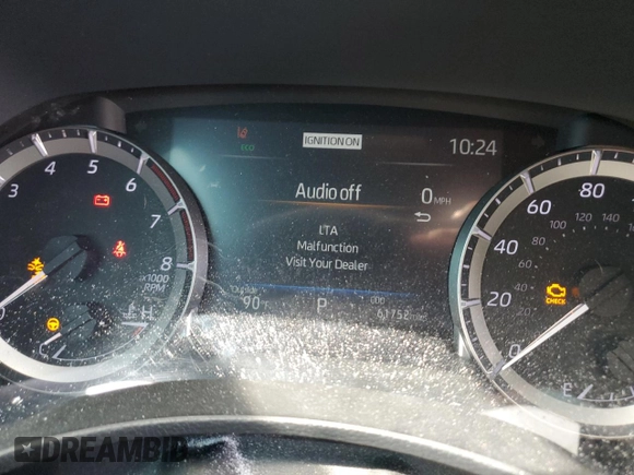 2023 Toyota Highlander L with VIN 5TDKDRAH0PS021783, listed as a Copart auction lot 58024745 with 61,752 mi miles and Salvage title. Bid and sale history available at DreamBid. Image 9.