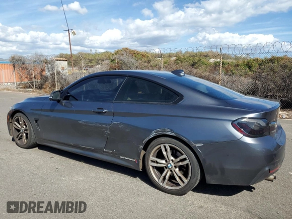 2014 BMW 4 Series 428i with VIN WBA3N7C53EF719615, listed as a Copart auction lot 42146455 with 94,362 mi miles and Salvage Title. Bid and sale history available at carsss.com. Image 2.