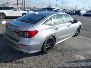 2023 Honda Civic Sedan Sport with VIN 2HGFE2F51PH517938, listed as a IAAI auction lot 41627002 with 1 mi miles. Bid and sale history available at carsss.com. Image 4.