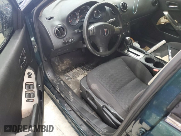 2006 Pontiac G6 6-Cyl with VIN 1G2ZG558764182512, listed as a Copart auction lot 71383534 with 241,397 mi miles and Salvage Title. Bid and sale history available at carsss.com. Image 8.