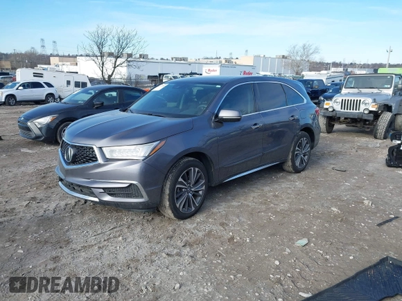 2020 Acura MDX w/Technology Pkg with VIN 5J8YD3H50LL002439, listed as a IAAI auction lot 41560504 with 23,487 mi miles. Bid and sale history available at carsss.com. Image 17.