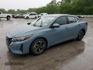 2024 Nissan Sentra SV z VIN 3N1AB8CV6RY277925, wystawiony jako Copart lot #57400815 z przebiegiem 23 709 mil mil oraz Szkoda całkowita • Salvage title. Historia ofert i sprzedaży dostępna na DreamBid. Obrazek 1.