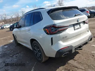 2022 BMW X3 xDrive30i with VIN 5UX53DP00N9M13841, listed as a IAAI auction lot 41677305 with 58,100 mi miles and . Bid and sale history available at DreamBid. Image 3.