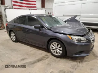 2015 Subaru Legacy Premium with VIN 4S3BNBD6XF3074795, listed as a Copart auction lot 54572285 with 122,687 mi miles and Clean Title. Bid and sale history available at DreamBid. Image 4.