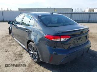 2025 Toyota Corolla SE with VIN 5YFS4MCE4SP228989, listed as a IAAI auction lot 41894085 with 1,002 mi miles. Bid and sale history available at carsss.com. Image 3.