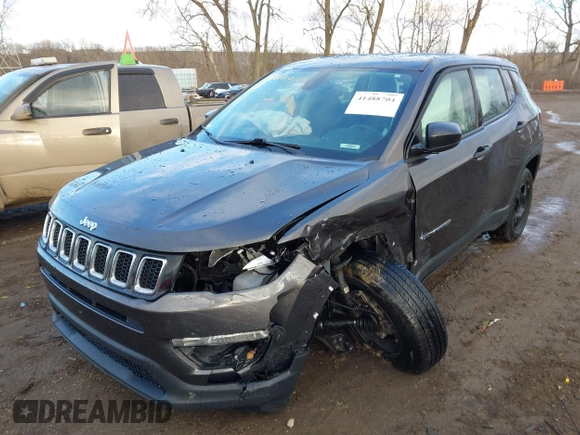 2017 Jeep Compass Sport z VIN 3C4NJDAB8HT667519, wystawiony jako IAAI lot #41488704 z przebiegiem 111 242 mil mil oraz . Historia ofert i sprzedaży dostępna na DreamBid. Obrazek 17.