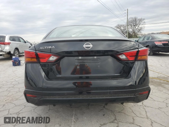 2024 Nissan Altima S with VIN 1N4BL4BV0RN315225, listed as a Copart auction lot 48541635 with 12,823 mi miles and Salvage Title. Bid and sale history available at carsss.com. Image 6.
