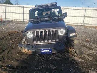 2022 Jeep Wrangler Unlimited Sport S with VIN 1C4HJXDG1NW241246, listed as a Copart auction lot 85425424 with 30,269 mi miles and Salvage Title. Bid and sale history available at carsss.com. Image 5.