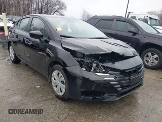 2024 Nissan Versa S with VIN 3N1CN8DV8RL846690, listed as a IAAI auction lot 41480567 with 28,643 mi miles and . Bid and sale history available at DreamBid. Image 1.