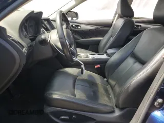 2021 Infiniti Q50 Luxe with VIN JN1EV7BP1MM705868, listed as a Copart auction lot 60127235 with 45,804 mi miles and Salvage title. Bid and sale history available at DreamBid. Image 7.