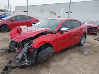 2015 Mazda 3 i SV with VIN JM1BM1T76F1270672, listed as a IAAI auction lot 41605014 with Not Provided miles. Bid and sale history available at carsss.com. Image 2.