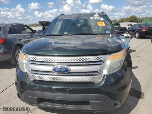 2013 Ford Explorer XLT with VIN 1FM5K8D82DGB81173, listed as a Copart auction lot 72053994 with 222,523 mi miles and Clean Title. Bid and sale history available at carsss.com. Image 5.