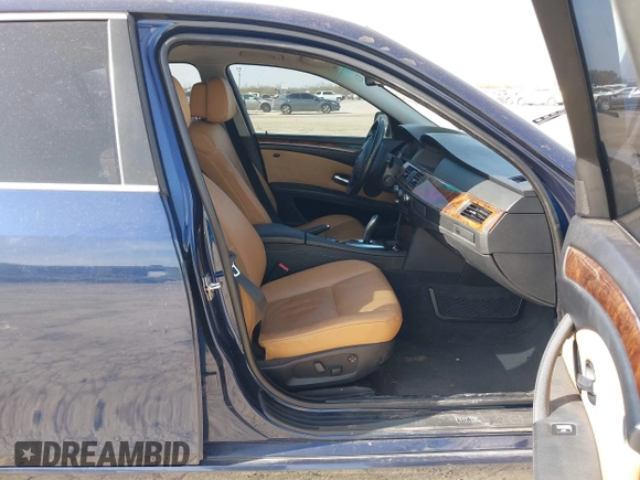 2008 BMW 5 Series 528i with VIN WBANU53568CT17593, listed as a IAAI auction lot 41740603 with 133,673 mi miles and . Bid and sale history available at carsss.com. Image 5.