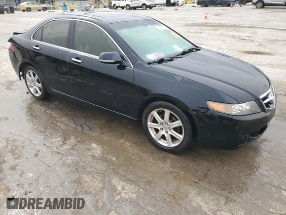 2004 Acura TSX with VIN JH4CL96814C011551, listed as a Copart auction lot 45917975 with 289,921 mi miles and Salvage Title. Bid and sale history available at carsss.com. Image 4.