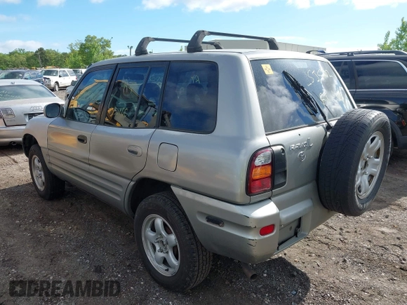 1999 Toyota RAV4 with VIN JT3HP10V6X7149468, listed as a IAAI auction lot 42304536 with Not provided miles and . Bid and sale history available at DreamBid. Image 3.