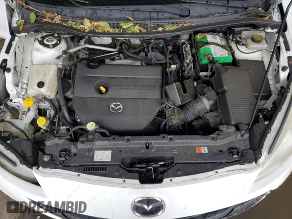 2013 Mazda 5 Sport with VIN JM1CW2BL7D0159232, listed as a Copart auction lot 72409184 with 210,000 mi miles and Salvage Title. Bid and sale history available at DreamBid. Image 12.